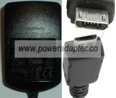 BLACKBERRY PSM04R-050CHW1(M) AC ADAPTER 5VDC 0.7A Micro USB 5Pin